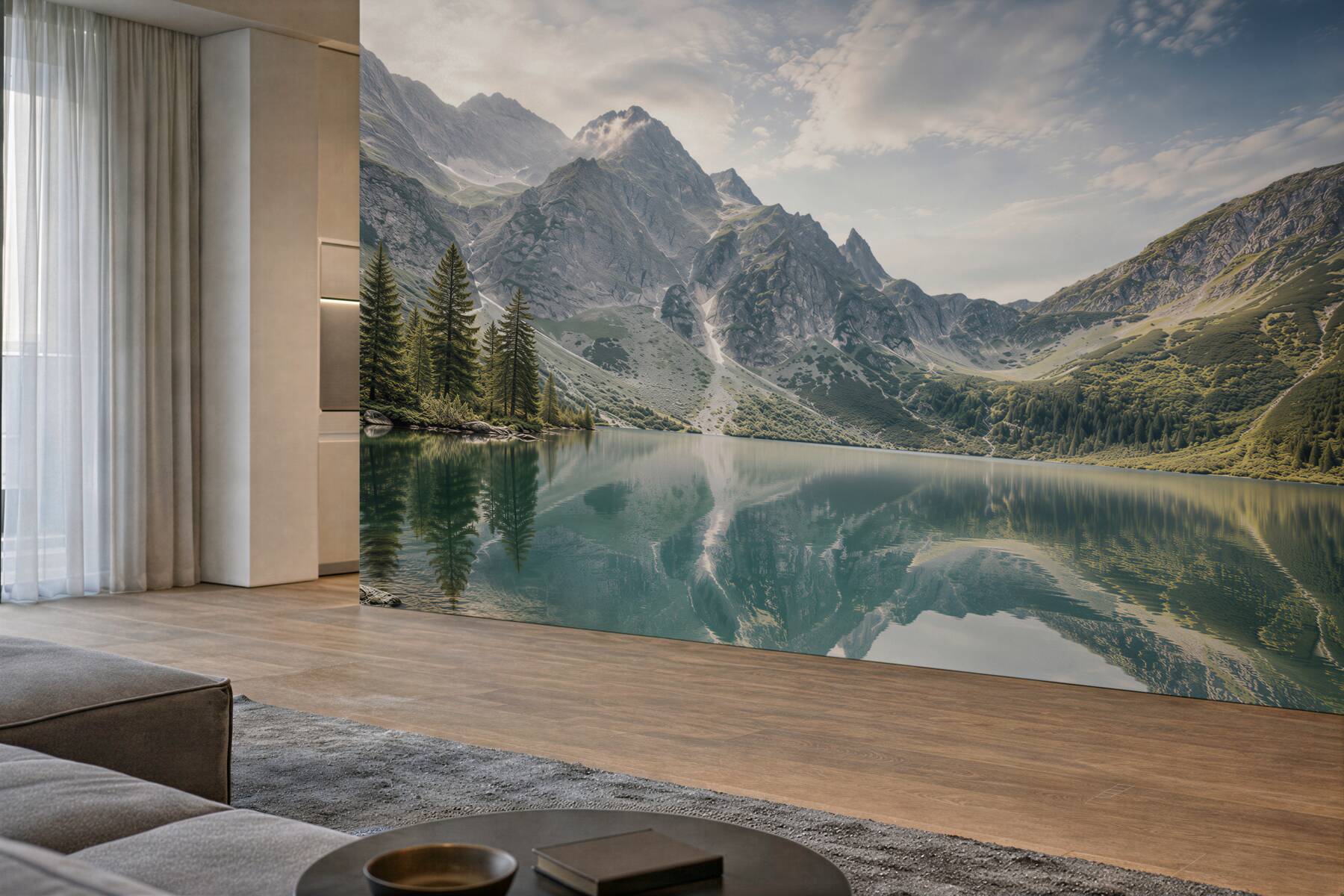 Fototapeta Jezioro w górach Tatry ?v23